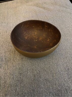Brown Coconut Shell Bowl - Home Decor